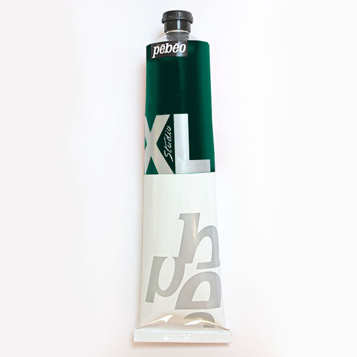 Olejová barva STUDIO XL 200 ml - phtalo smaragdovo zelená 