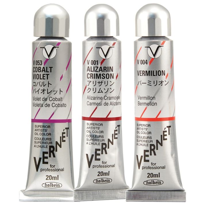Olejové barvy Vernet - Holbein 20 ml | různé barvy
