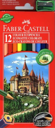 Pastelky Castell set 12 barevné
