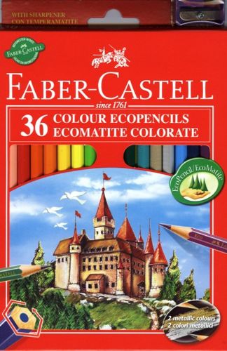 Pastelky Castell set 36 barevné