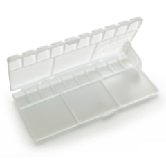 Plastová kazeta Renesans pro akvarelové barvy / 10 kalíšků