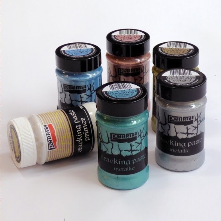 Praskající pasta metallic Pentart 100 ml | různé barvy