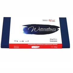 ROSA 24x2,5 ml Akvarelové barvy