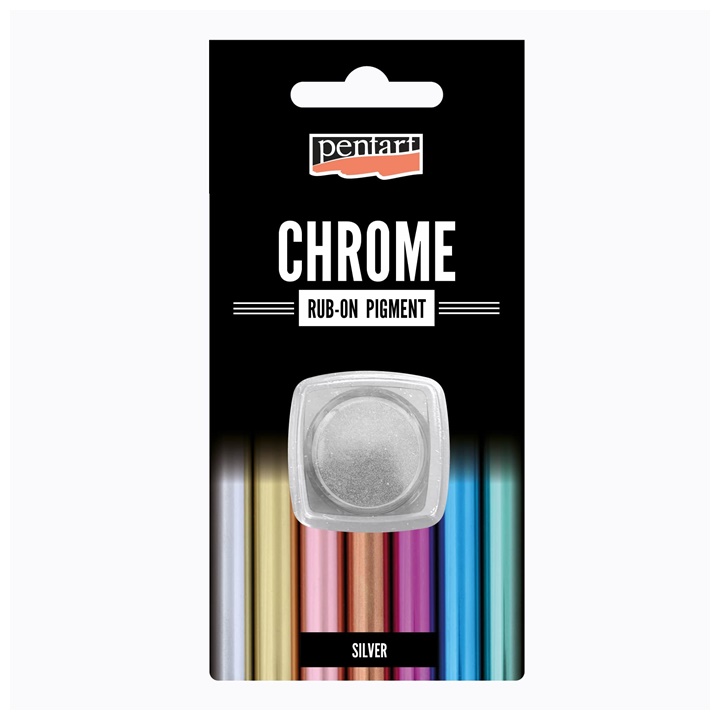 Rub-on chromový prášek Pentart 0.5 g | různé barvy
