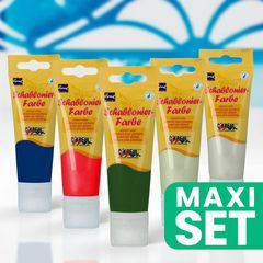 Sada 5 šablonových barev KREUL - studené tóny