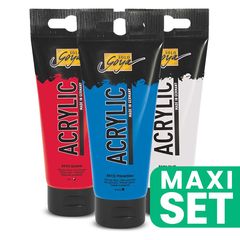 Sada akrylových barev Solo Goya 3x100 ml - Námořnické tóny