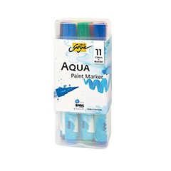 Sada akvarelových popisovačů Aqua Solo Goya Powerpack / 11 + 1 ks