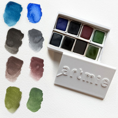 Sada akvarelů ARTMIE Solo Goya - 8 dílů - Bouře v Toskánsku