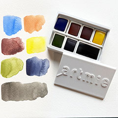 Sada akvarelů ARTMIE Solo Goya - Přírodní tóny