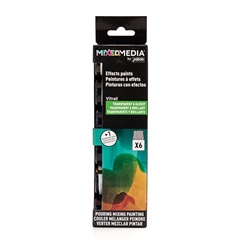 Sada barev Mixed Media PEBEO - Vitrail 6 x 20 ml