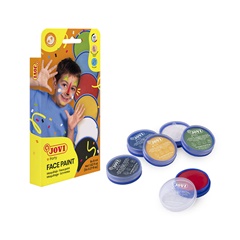 Sada barev na obličej v kelímcích JOVI 6 x 8 ml