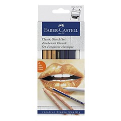 Sada na skicování Faber-Castell / 6 dílná