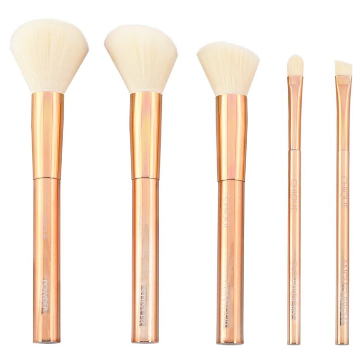 Sada štětců Rosegold | různé sety