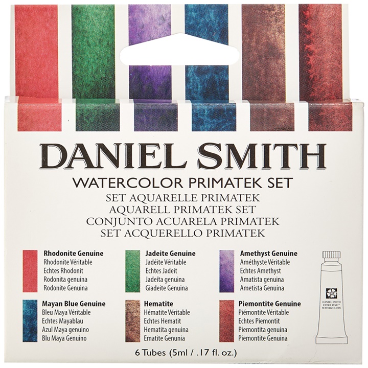Set minerálních akvarelových barev Daniel Smith PRIMATEK / 6x5ml