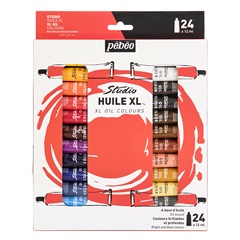Set olejových barev Studio Huile XL PEBEO 24 x 12 ml