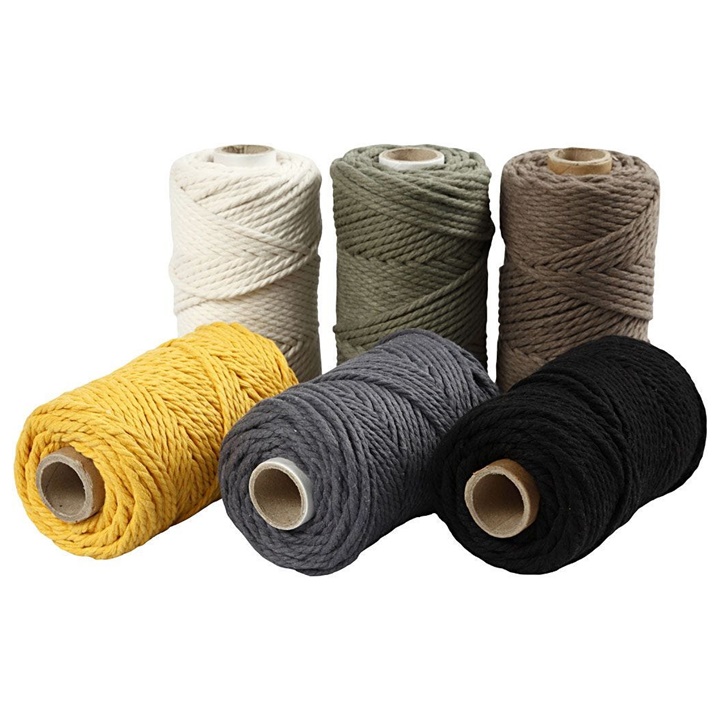 Šňůra na Macramé 4 mm x 55 m | různé barvy