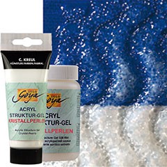 Strukturovací akrylový gel  Crystal-Pearls  250 ml
