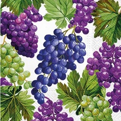 Ubrousky na dekupáž Natural Grapes - 1 ks