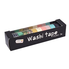 Washi páska Craft Sensations - 10 ks
